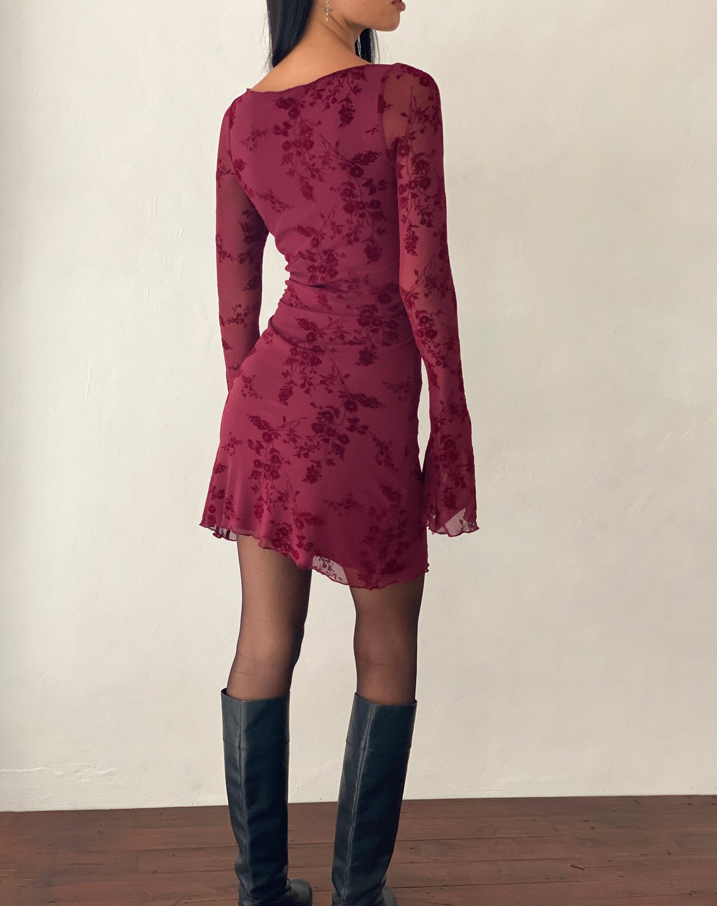 Linera™ Long Sleeve Mini Dress