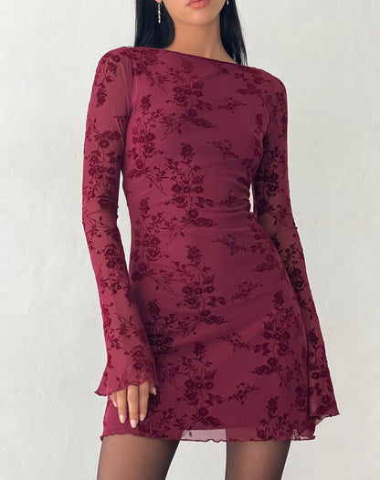 Linera™ Long Sleeve Mini Dress