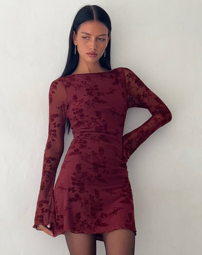 Linera™ Long Sleeve Mini Dress